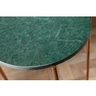 Design kisasztal Tristen I 35 cm márvány zöld 