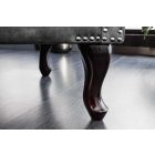 Design fotel Chesterfield szürke bársony