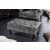 Design puff Chesterfield szürke bársony