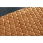 Design ülőpad Laney 162 cm mustársárga bársony