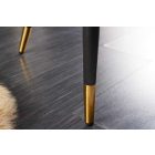 Design ülőpad Laney 162 cm mustársárga bársony