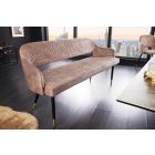 Design ülőpad Laney 162 cm pezsgő bársony