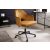 Design irodai szék Laney mustársárga bársony