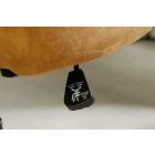 Design irodai szék Laney mustársárga bársony