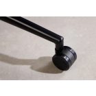 Design irodai szék Laney szürkés bézs bársony