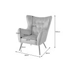 Design fotel Rotterdam pezsgő bársony