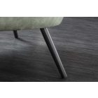 Design fotel Rotterdam zöld bársony