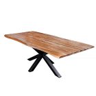 Design étkezőasztal Massive II 200 cm - asztallap 35mm -sheesham