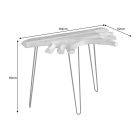 Design konzol Jax 104 cm akác