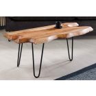 Design dohányzóasztal Jax 100 cm akác