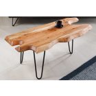 Design dohányzóasztal Jax 100 cm akác