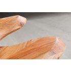 Design dohányzóasztal Jax 100 cm akác