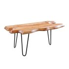 Design dohányzóasztal Jax 100 cm akác