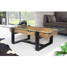 Design dohányzóasztal Shark 130 cm teak