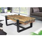 Design dohányzóasztal Shark 130 cm teak