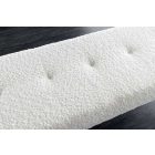 Design ülőpad Bailey 100 cm fehér