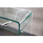 Design konzol Phantom 100 cm üveg