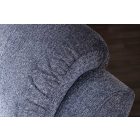 Design háromüléses fotel Movie sötétszürke