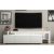 Design TV asztal Calissa 192 cm fehér - II.osztály