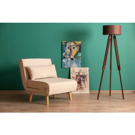 Design összecsukható fotel Felicitas krém