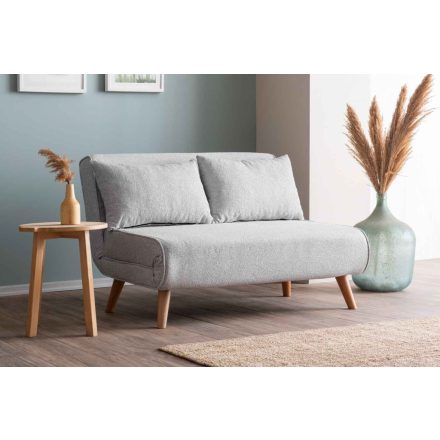 Design összecsukható kanapé Felicitas 120 cm szürke