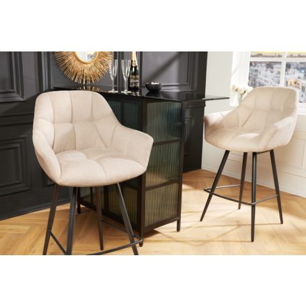 Design forgó bárszék Vallerina bézs