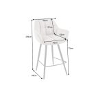 Design forgó bárszék Vallerina bézs