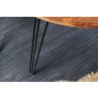 Design étkezőasztal Shayla 120 cm akác