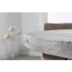 Design étkezőasztal Shayla 120 cm szürke mangó