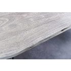 Design étkezőasztal Shayla 140 cm szürke akác