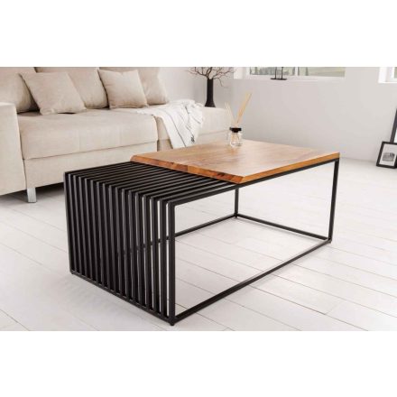 Design dohányzóasztal Haines 100 cm Sheesham