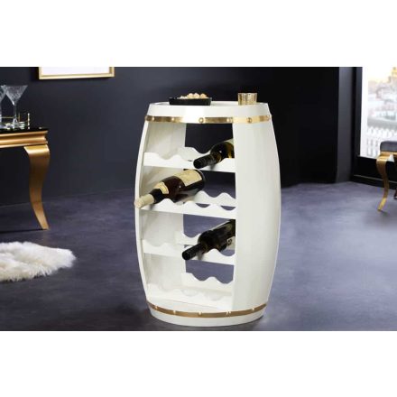Bortartó Winebar 63 cm fehér