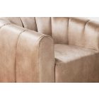 Design forgófotel Kalei pezsgő bársony