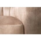 Design forgófotel Kalei pezsgő bársony