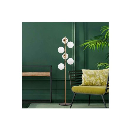 Design állólámpa Daleyza 163 cm vintage