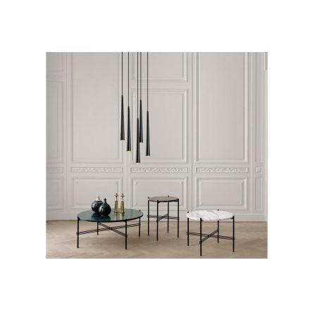 Design csillár Pearlie 43 cm fekete