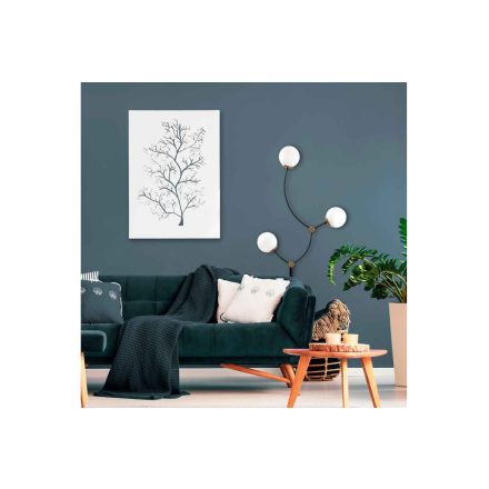 Design állólámpa Ulyciana 151 cm fekete