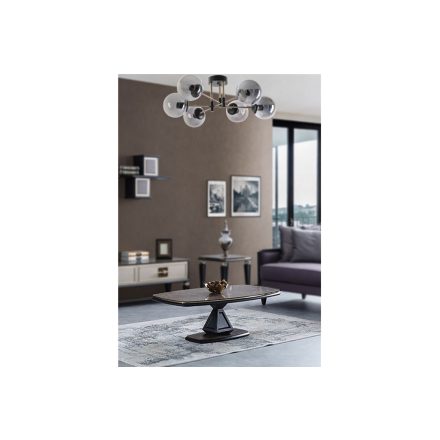 Design csillár Danelea 65 cm fekete