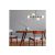 Design csillár Parisa 108 cm fekete