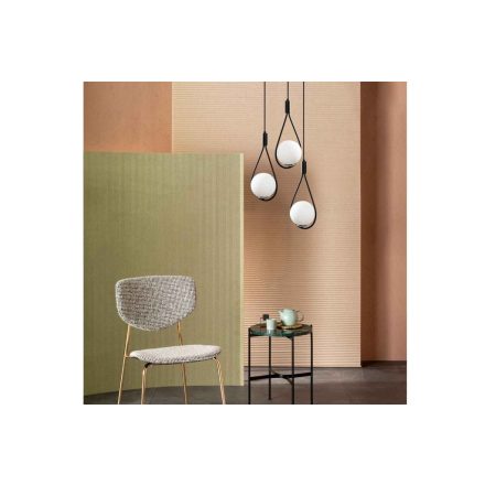 Design csillár Parisa 46 cm fekete