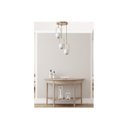 Design csillár Queenie II 30 cm réz
