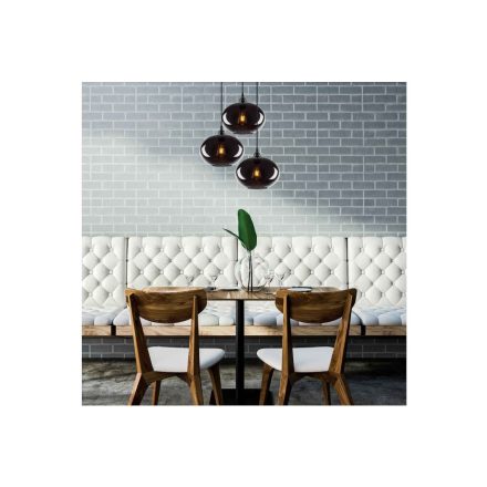 Design csillár Walden 61 cm füstös