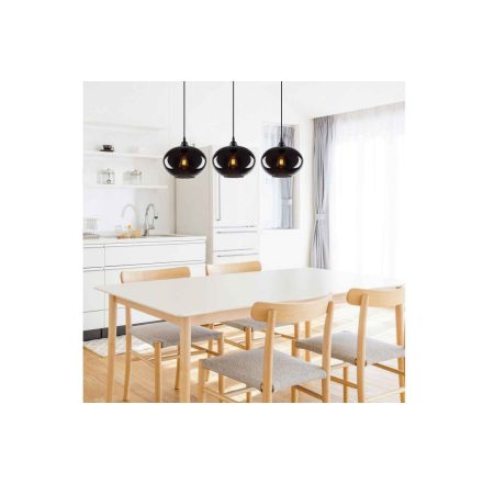 Design csillár Walden 97 cm füstös