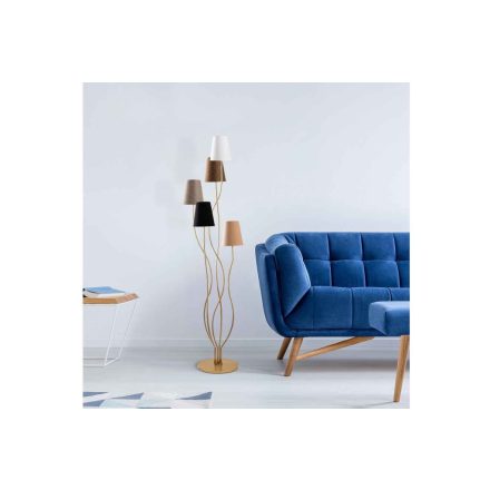 Design állólámpa Daneil II 160 cm sokszínű