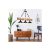 Design csillár Gayora 70 cm fekete dió
