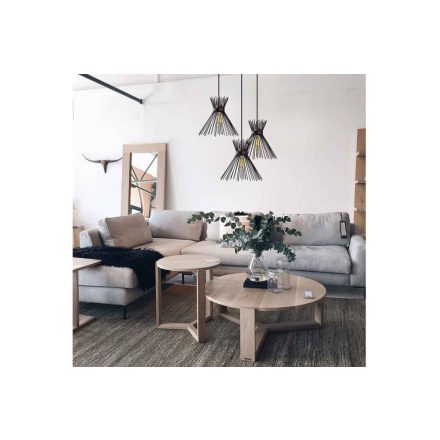 Design csillár Eleora 63 cm fekete