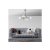 Design csillár Dapper 108 cm fekete