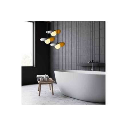 Design csillár Georgino 60 cm fekete