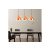 Design csillár Querida 97 cm réz