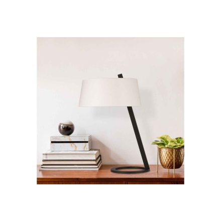 Design asztali lámpa Kaavia 55 cm fehér / fekete